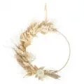 Couronne fleurs sechees naturelles ariana